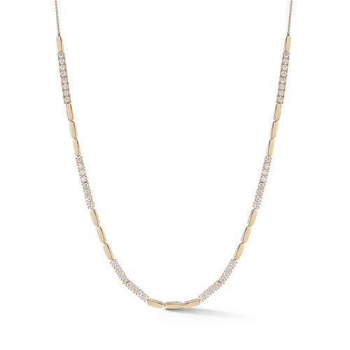 DRD MELODY EDEN GOLD BAR TENNIS NECKLACE