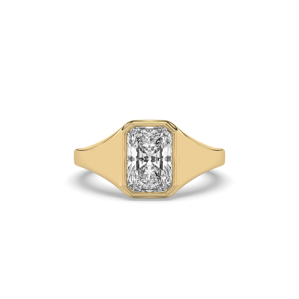Radiant Signet Pinky Ring