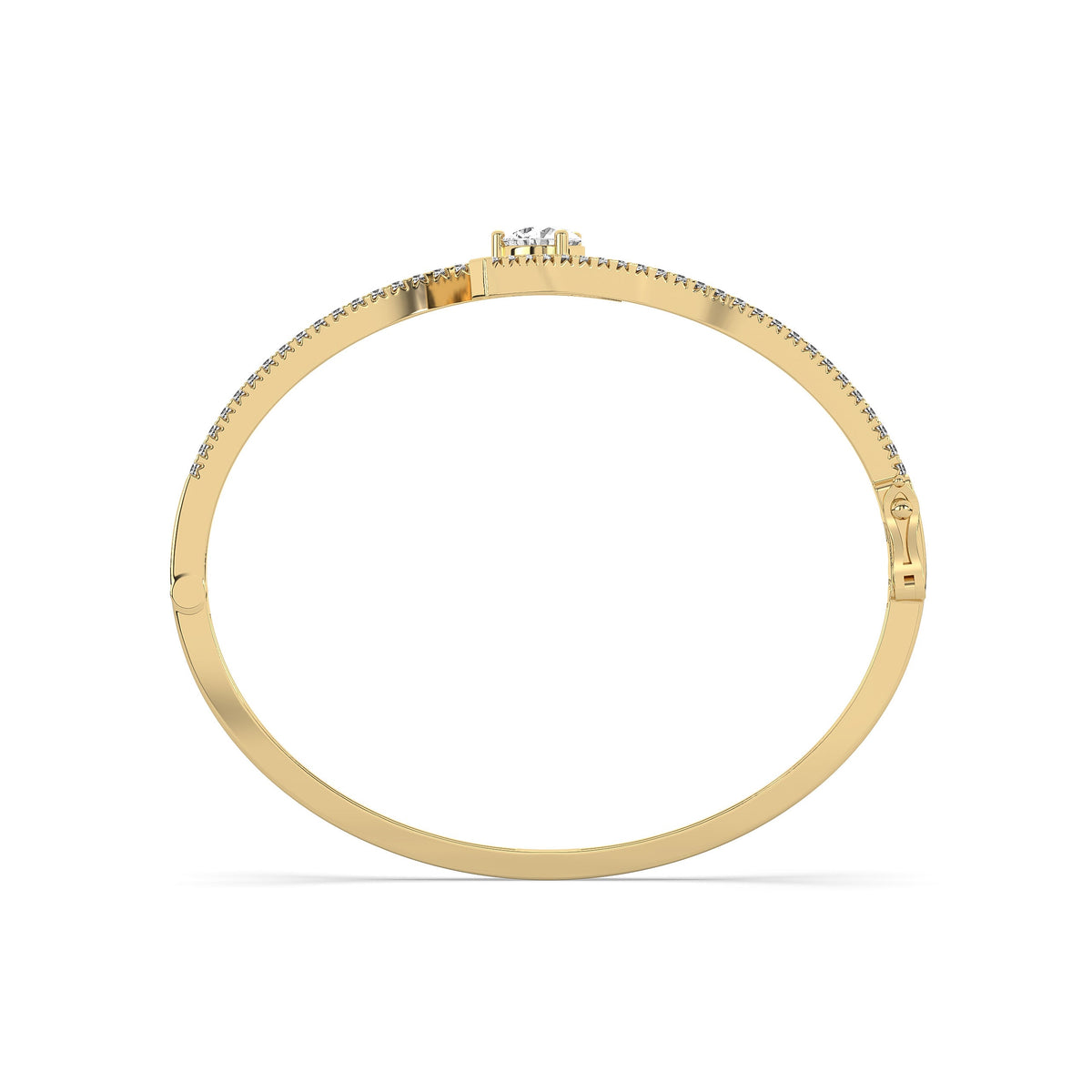 Pear Diamond Kelly Cuff