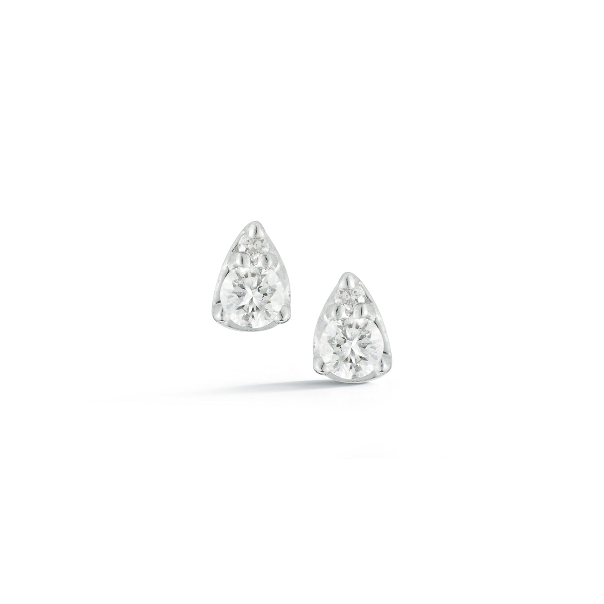 DRD Diamond Mini Teardrop Stud Earring
