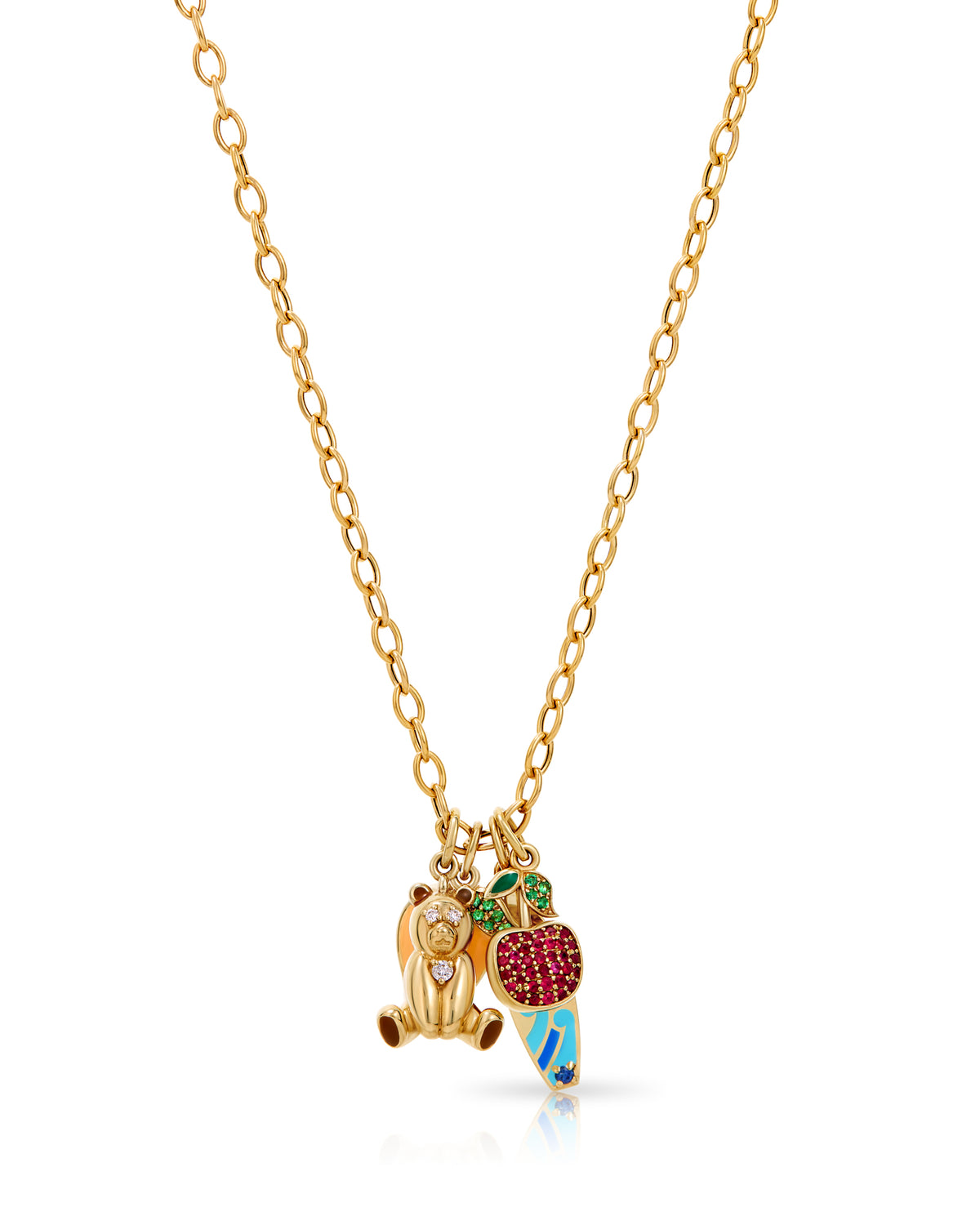 Onirikka Classic Charm Holder Necklace