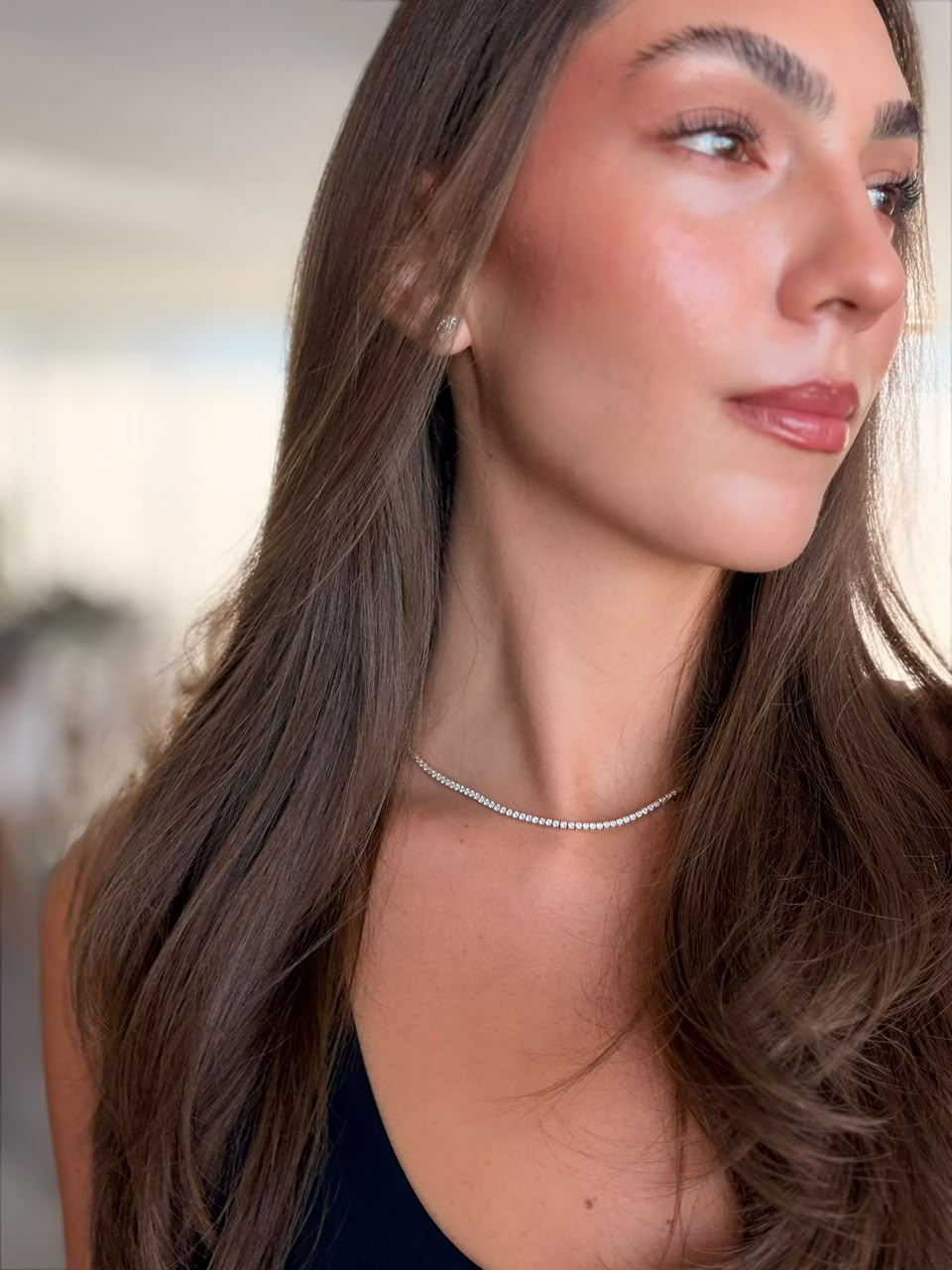 Tennis Choker Necklace