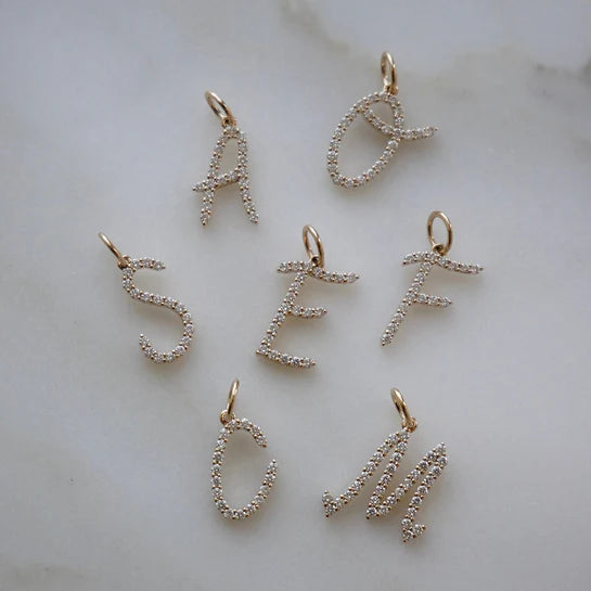 EF-Collection Gold Initials on white background