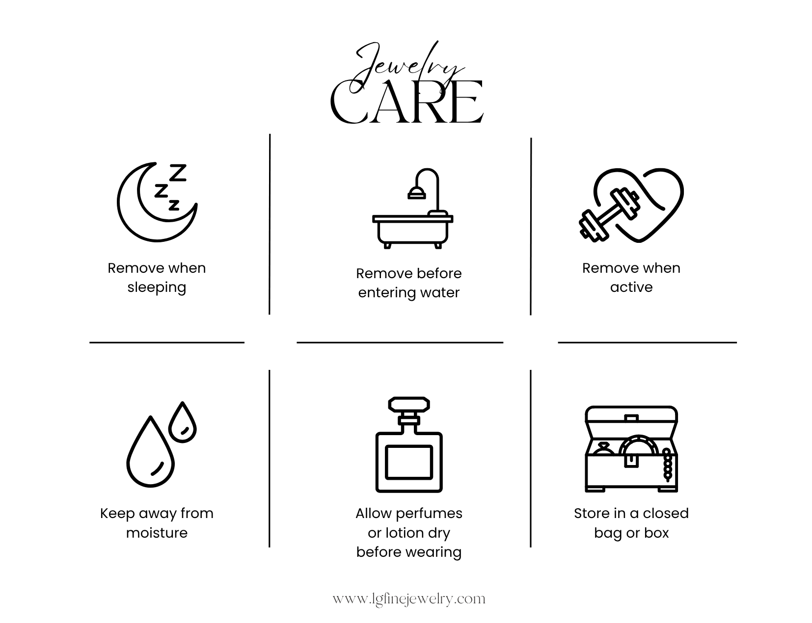 Jewelry Care Tips