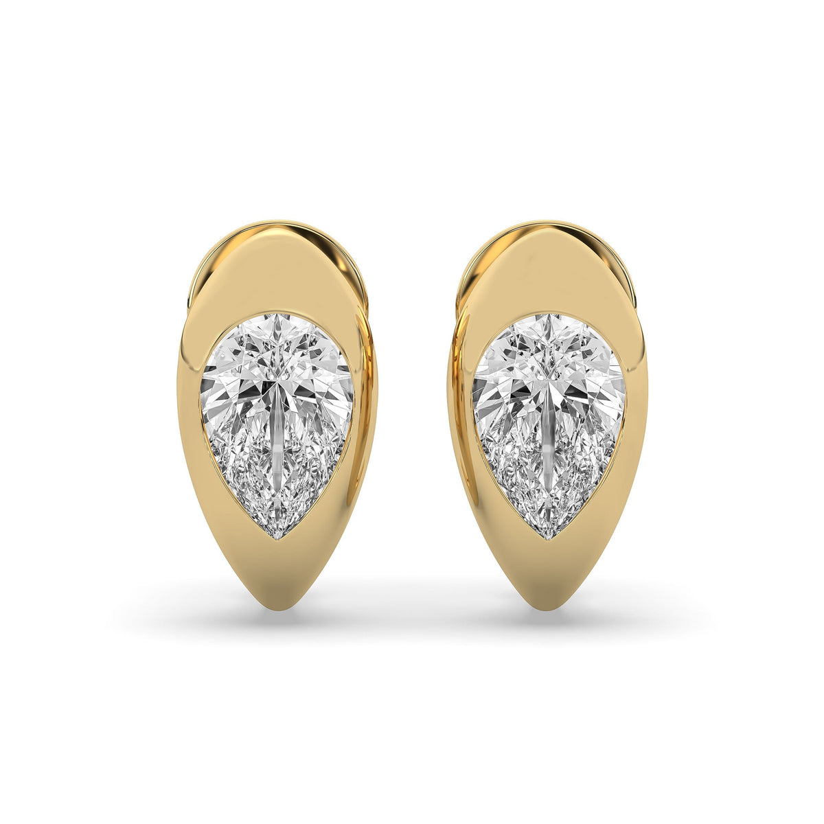 Large Pear Stuggies (1.0CT)
