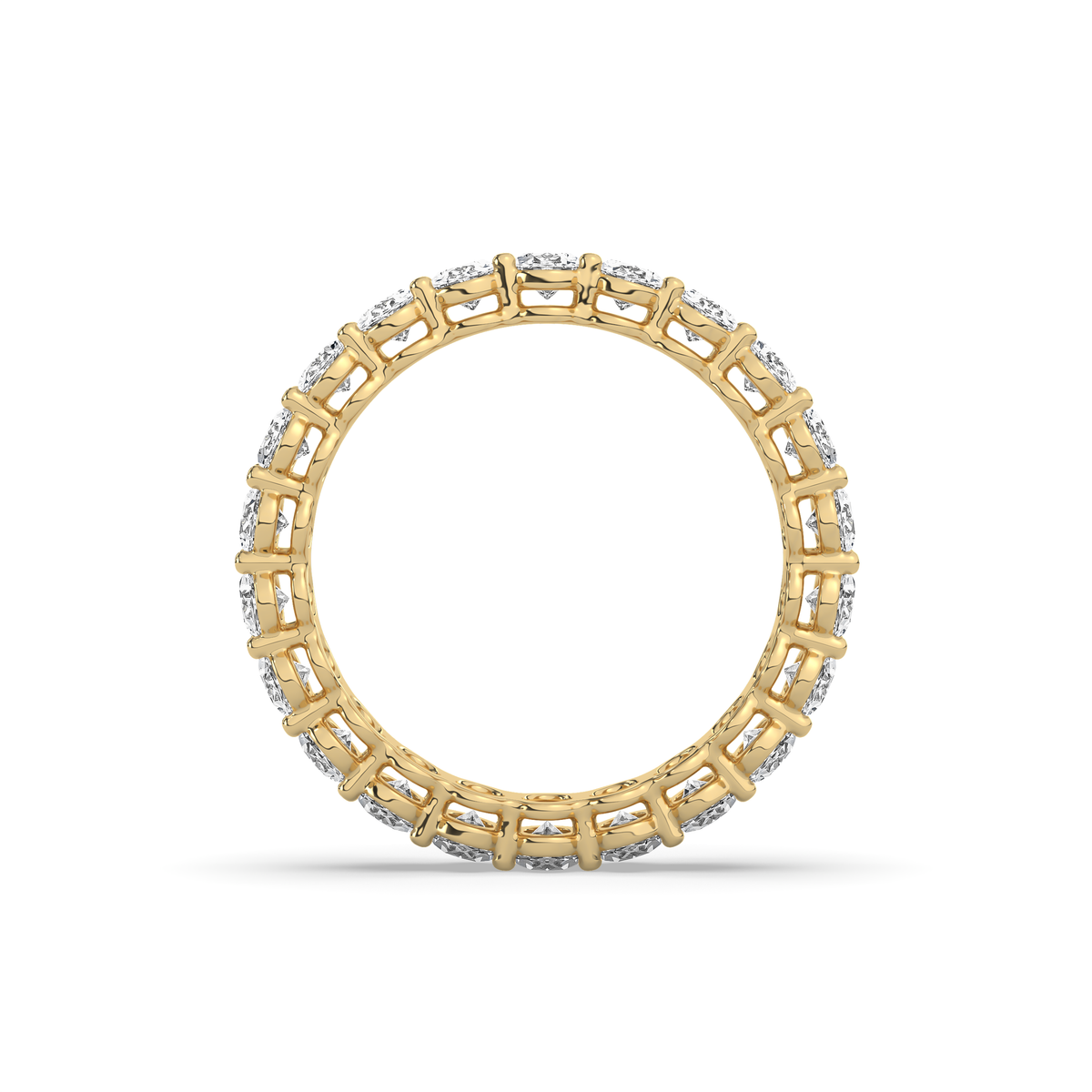Oval Eternity Band