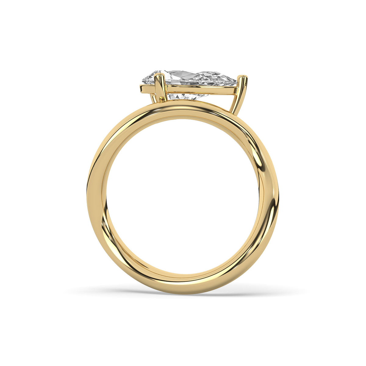 Wave Signet Ring