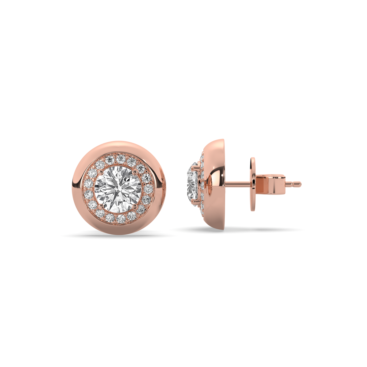 Diana Diamond Stud Earrings