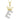 MEN'S PENDANT 0.40CT ROUND CANARY DIAMOND 10K YELLOW GOLD