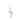MEN'S PENDANT 0.40CT ROUND DIAMOND 10K YELLOW GOLD