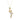 MEN'S PENDANT 0.40CT ROUND DIAMOND 10K YELLOW GOLD