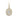 LADIES PENDANT WITH CHAIN 0.50CT ROUND/BAGUETTE DIAMOND 14K YELLOW GOLD
