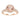 LADIES RING 1.70CT ROUND DIAMOND 10K ROSE GOLD