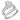 LADIES BRIDAL SET 1.00CT ROUND DIAMOND 14K WHITE GOLD