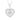 LADIES PENDANT WITH CHAIN 0.10CT ROUND/BAGUETTE DIAMOND 10K WHITE GOLD