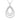 LADIES PENDANT 1.00CT ROUND DIAMOND 14K WHITE GOLD