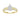 LADIES RING 0.25CT ROUND/BAGUETTE DIAMOND 10K YELLOW GOLD