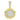 MEN'S CHARM PENDANT 0.50CT ROUND DIAMOND 10K YELLOW GOLD
