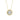 LADIES  PENDANT WITH CHAIN 0.25CT ROUND DIAMOND 14K YELLOW GOLD