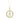 LADIES PENDANT WITH CHAIN 0.25CT ROUND DIAMOND 14K YELLOW GOLD