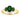 LADIES RING 1.62CT ROUND/OVAL EMERALD DIAMOND 14K YELLOW GOLD (CENTER STONE OVAL EMERALD DIAMOND-0.50CT)