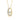 LADIES PENDANT WITH CHAIN 0.16CT ROUND DIAMOND 14K YELLOW GOLD
