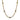 MEN'S NECKLACE 9.00CT ROUND DIAMOND 10K YELLOW GOLD