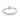LADIES RING 0.25CT ROUND/OVAL DIAMOND 14K WHITE GOLD