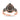 LADIES RING 0.30CT DARK BROWN/BLUE DIAMOND 14K ROSE GOLD