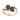 LADIES RING 0.40CT BLUE/DARK BROWN DIAMOND 14K ROSE GOLD