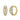 LADIES HOOPS EARRING 0.50CT ROUND DIAMOND 14K YELLOW GOLD