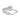 LADIES RING 0.16CT ROUND DIAMOND 10K WHITE GOLD