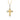 LADIES PENDANT WITH CHAIN 0.05CT ROUND DIAMOND 10K YELLOW GOLD