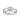 LADIES RING 0.25CT ROUND/BAGUETTE DIAMOND 14K WHITE GOLD