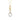 LADIES PENDANT WITH CHAIN 0.10CT ROUND DIAMOND 10K YELLOW GOLD