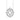 LADIES NECKLACE 0.16CT ROUND DIAMOND 10K WHITE GOLD