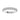 LADIES BAND 1.00CT ROUND DIAMOND 14K WHITE GOLD