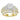 LADIES RING 3.00CT ROUND/BAGUETTE DIAMOND 10K YELLOW GOLD