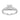 LADIES RING 0.20CT ROUND DIAMOND 10K WHITE GOLD
