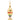 Onirikka Fish Charm in 18k yellow gold with multicolor enamel and citrine gemstone, playful charm from the Nostalgia Collection symbolizing joy and abundance.
