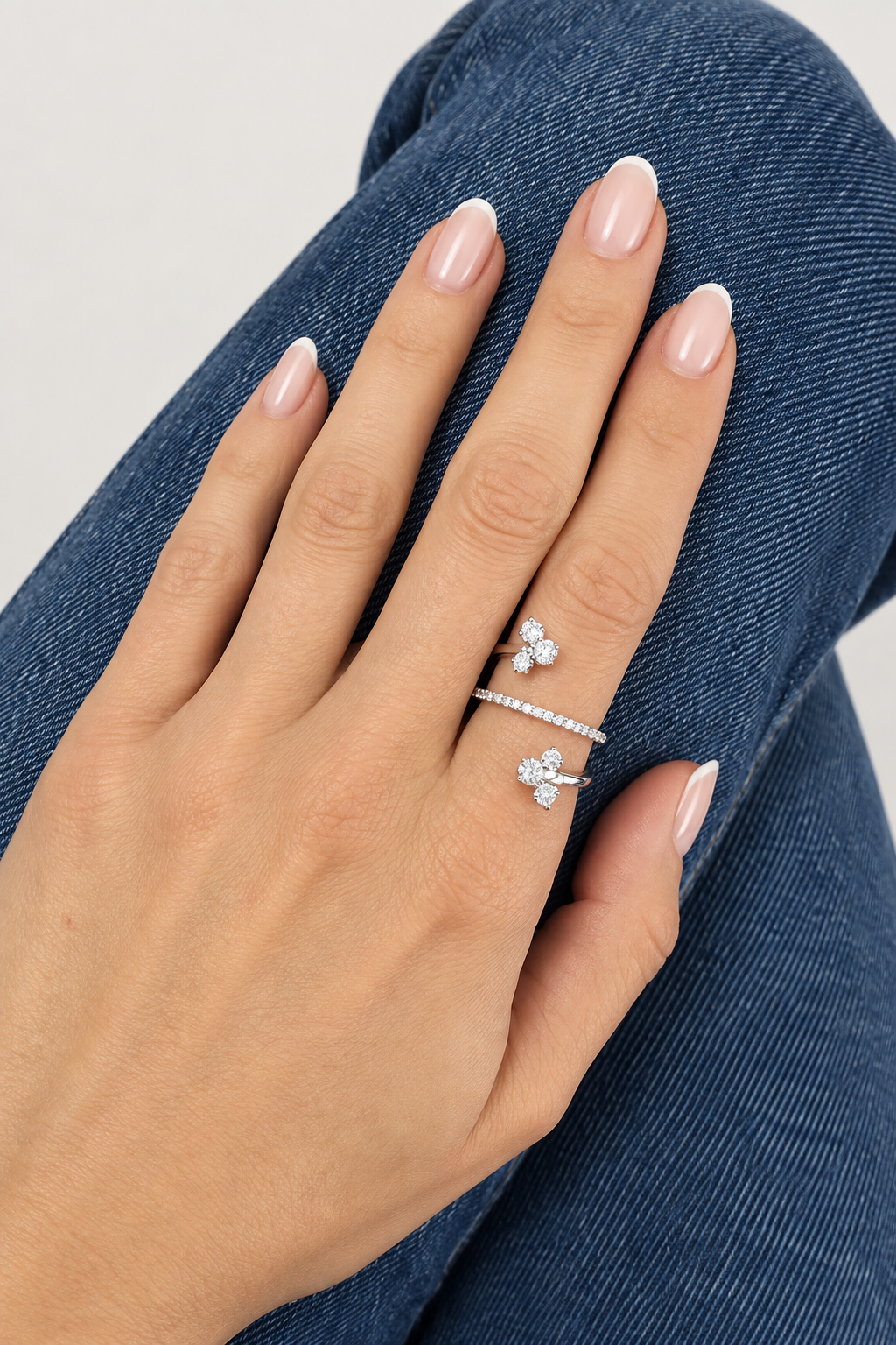 Fani Gioielli Double Trio Wrap Ring