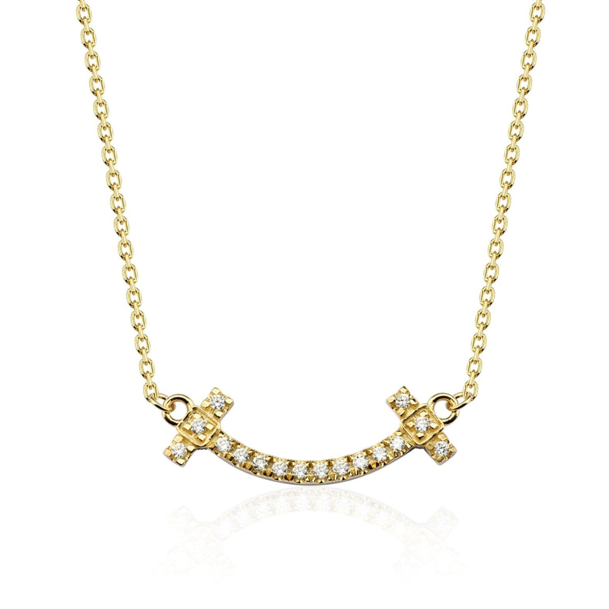 Diamond Smile Necklace