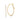 product shot of Dana Rebecca Designs medium hoops in yellow gold on white background