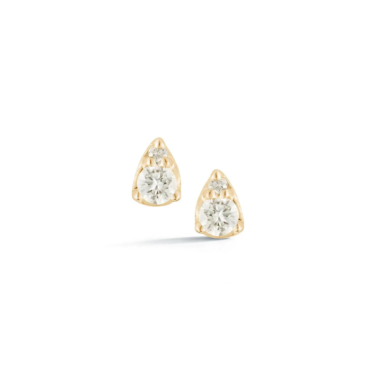 DRD Diamond Mini Teardrop Stud Earring