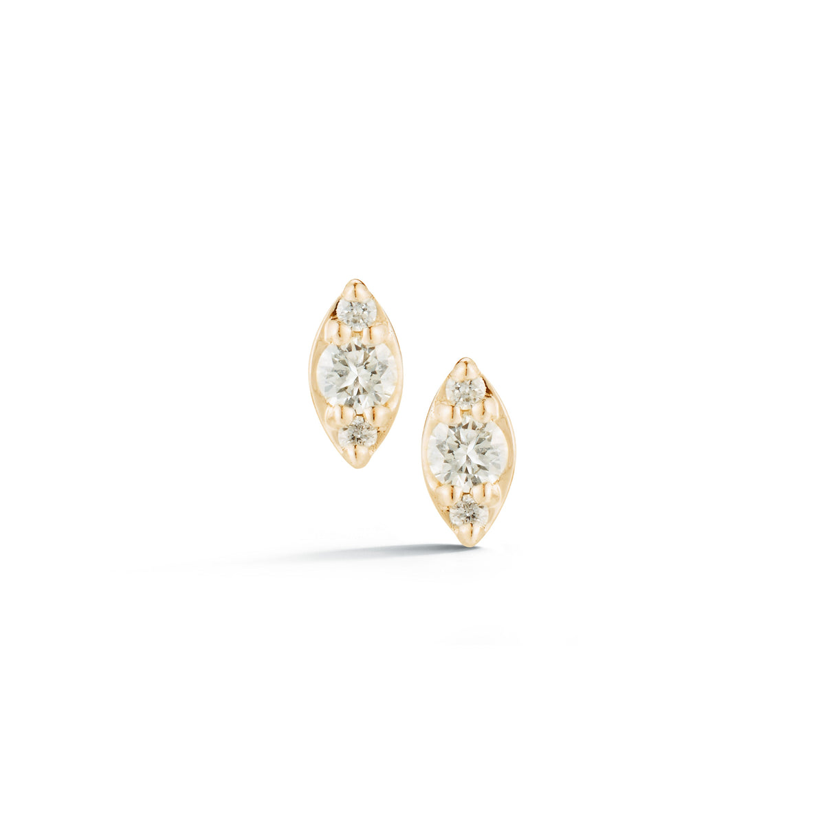 DRD Marquise Mini Stud Earrings