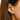 close up of model wearing drd Sylvie rose bar studs stacked on ear