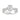LADIES RING 2CT ROUND/OVAL DIAMOND 14K WHITE GOLD (CENTER STONE OVAL DIAMOND 1 1/2CT )