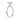 LADIES SOLITAIRE RING 1 1/2CT OVAL DIAMOND 14K WHITE GOLD