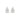 LADIES SOLITAIRE EARRINGS 3CT PEAR DIAMOND 14K WHITE GOLD