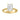LADIES SOLITAIRE RING 3CT EMERALD DIAMOND 14K YELLOW GOLD (CENTER STONE EMERALD DIAMOND 3CT )